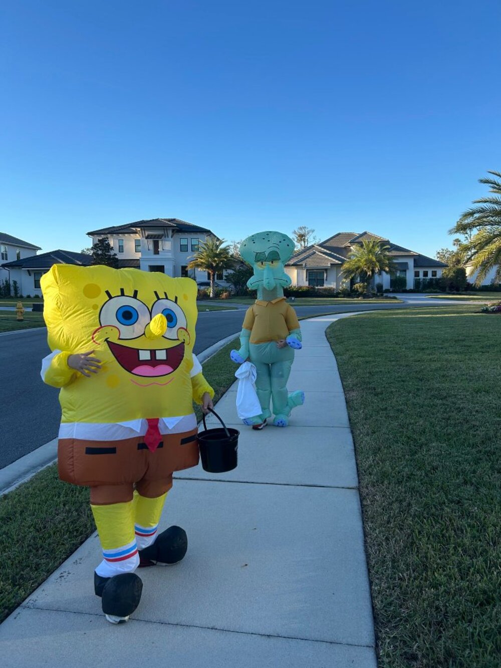 Inflatable Spongebob Squarepants Characters Costumes - Picture 7 of 7